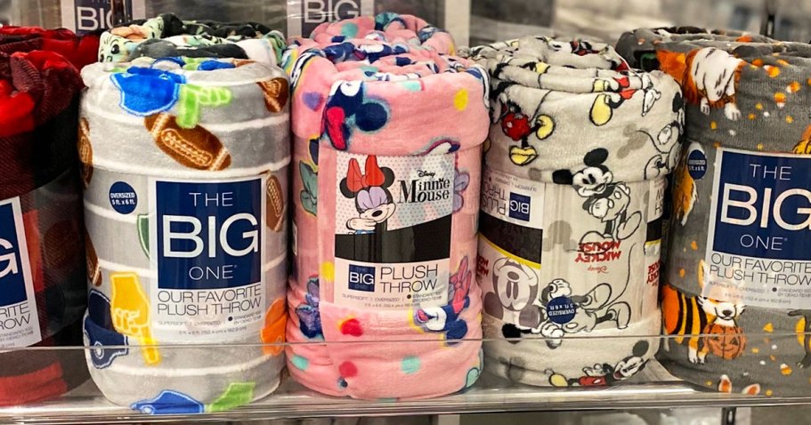 Disney The Big One Throw Blankets since $6 at Kohl’s (Regularly $15) | Great Gift Idea!